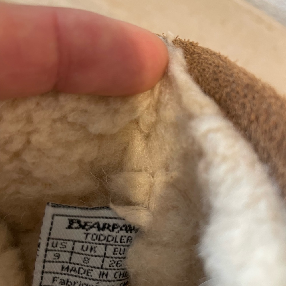 BearPaw Tan Suede Buckle Boots - Picture 6 of 6